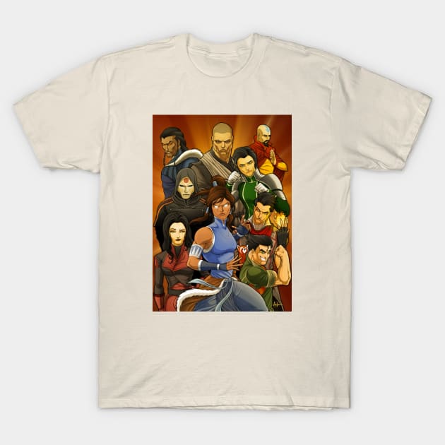 THE LEGEND OF KORRA.2 T-Shirt by LeviCleemanArt